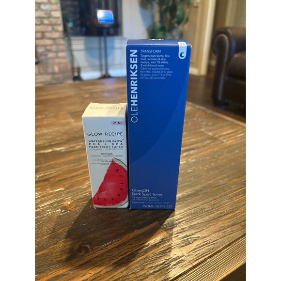 Toners Glow Recipe & Olehenriksen Retail $51 - Picture 1 of 5